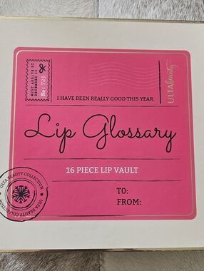 Ulta Beauty Lip Gloss Set Box - 16 Piece. Variety Of Colors.